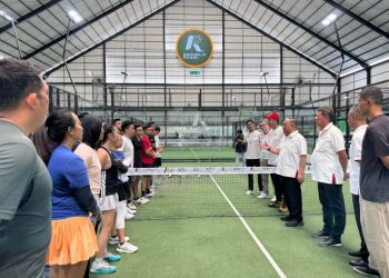 Ketum KONI Pusat Lepas Timnas Padel Indonesia Menuju Kejuaraan Asia 2025 di Doha