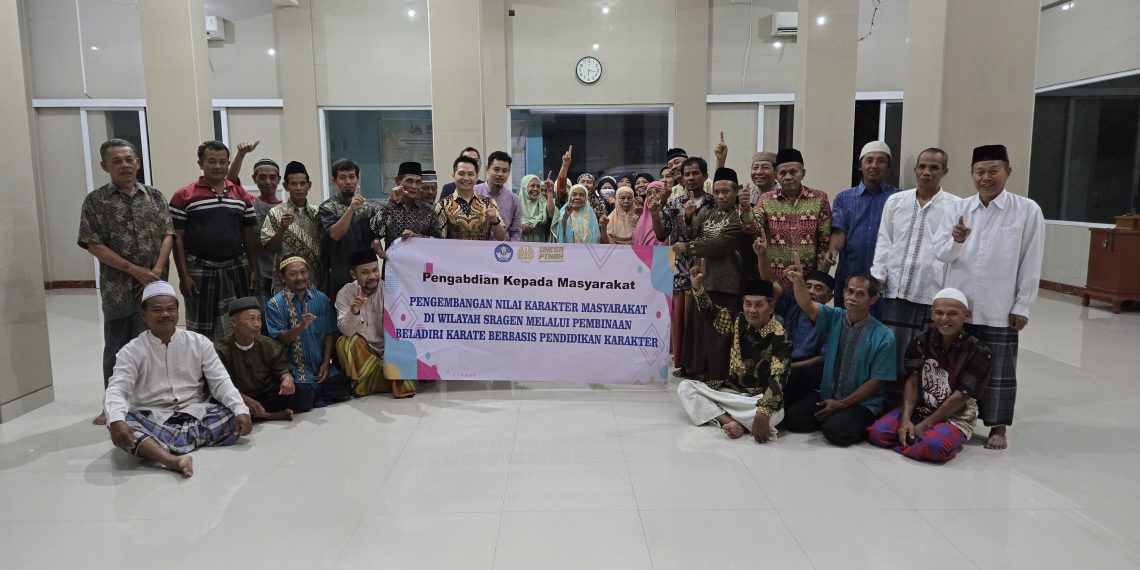 Pembinaan Karate di Sragen Tanamkan Disiplin dan Karakter, Dosen Unesa Targetkan Prestasi Regional