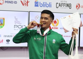 Karateka Jatim Sabet Emas dan Perak di Pembukaan PON Bela Diri 2025 Kudus