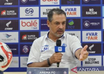 Arema FC Kalah dari Persija, Marcos Santos Akui Pemain Belum Pulih 100 Persen