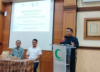 Ketum KONI Surabaya Arderio Hukom Saksikan Penandatanganan MoU Porserosi Surabaya dan RS Al-Irsyad