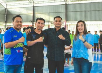 Ketua KONI Surabaya Hadiri Final Liga AFK, Harap Kompetisi Ini Lahirkan Pemain Putra-Putri Berkualitas