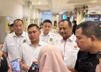 Dihadiri Ketua KONI Jatim, Tony Wahyudi Kembali Terpilih Ketua PBSI Jatim, Fokus Emas PON 2028