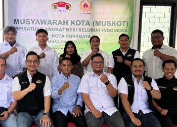 Jadi Ketua PABSI Surabaya, Frans Tagore Optimistis Kembalikan Kejayaan Angkat Besi