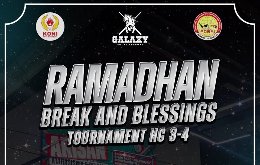Targetkan 200 Peserta Pemula, Turnamen Biliar “Ramadhan Break and Blessings HC 3–4” Digelar di Surabaya