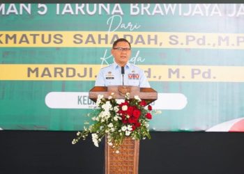 Kadindik Jatim Pimpin Sertijab Kepala SMAN 5 Taruna Brawijaya, Tekankan Kolaborasi dan Karakter Disiplin