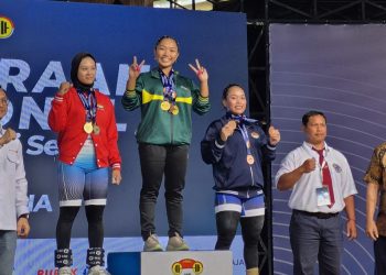 Lifter Muda Gemilang, Jatim Bawa Pulang 4 Emas dari Kejurnas Angkat Besi Senior 2026