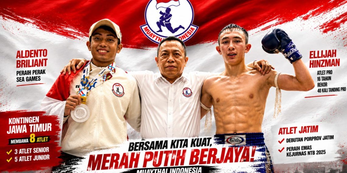 Jatim Jadi Kekuatan Indonesia di World Muay Championship 2026