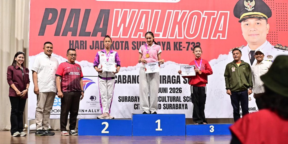Meriahkan HUT ke-733 Kota Surabaya, Kejuaraan Senam Piala Wali Kota Hadirkan Bibit-Bibit Unggul