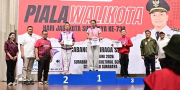 Meriahkan HUT ke-733 Kota Surabaya, Kejuaraan Senam Piala Wali Kota Hadirkan Bibit-Bibit Unggul