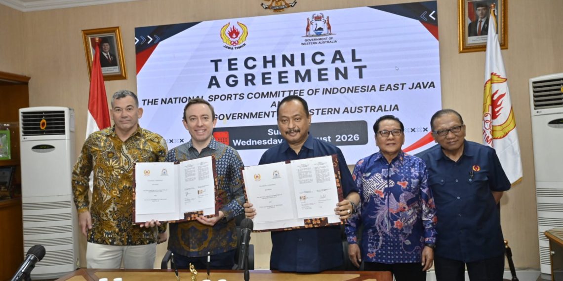 Jelang PON 2028, KONI Jatim Gandeng Australia Barat Perkuat Pembinaan Atlet