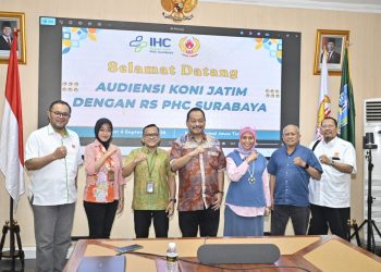 KONI Jatim Perluas Mitra Medis, Gandeng RS PHC dan RS Korpri Pura Raharja untuk Perkuat Kesehatan Atlet