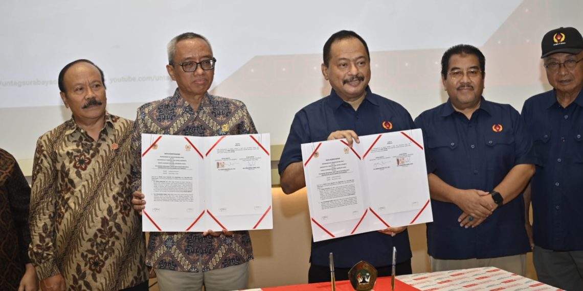 Untag Surabaya Gandeng KONI Jatim, Siapkan Beasiswa hingga Kuliah S3 untuk Atlet