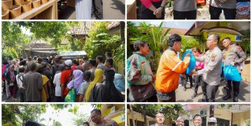 Polsek Gubeng Bagikan 300 Sarapan Gratis Lewat JUPE, Kapolrestabes Surabaya Turut Hadir